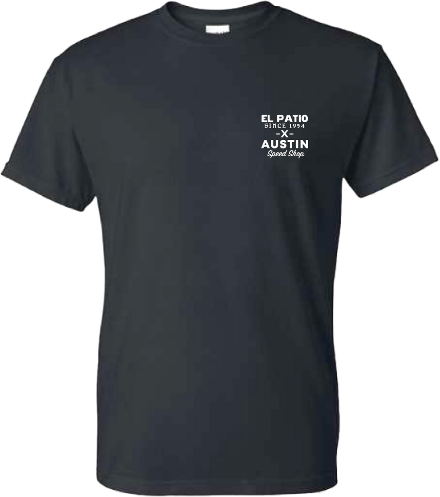 El Patio x Austin Speed Shop Artist Series T-Shirt (Black)